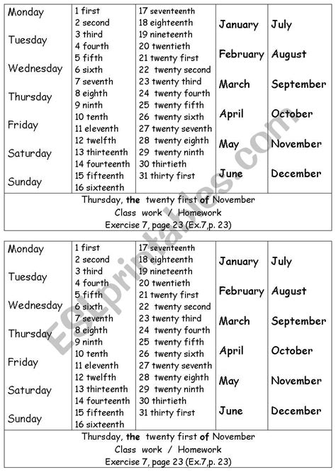 Guide How To Write Dates Esl Worksheet By Luglena