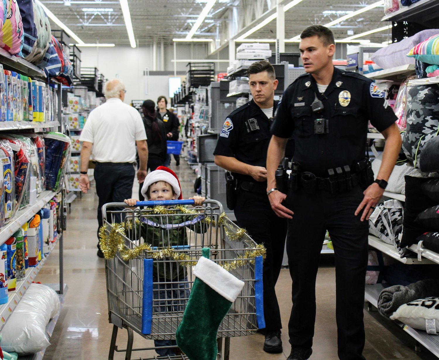 Gulf Shores Shop With A Cop Event Takes Over Walmart Gulf Coast Media