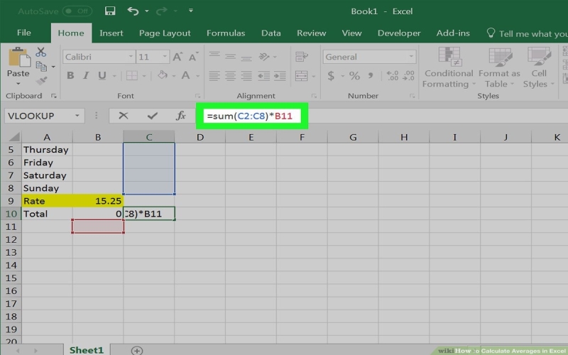 How To Calculate Averages In Excel 7 Simple Ways