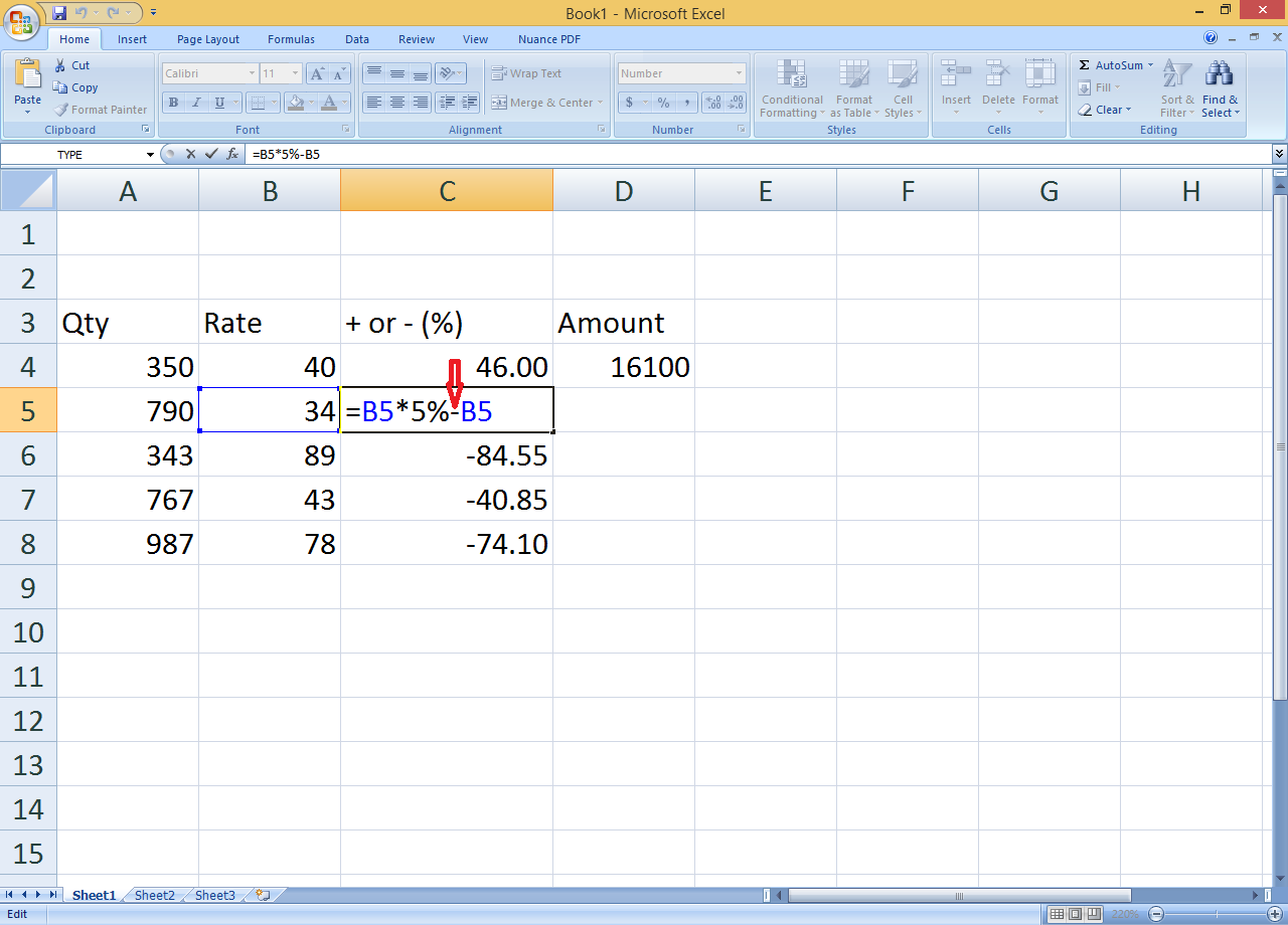 How To Calculate Percentage In Excel With Examples Updated