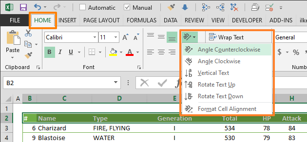 How To Change Orientation Of Worksheet Or Text In Cells In Excel