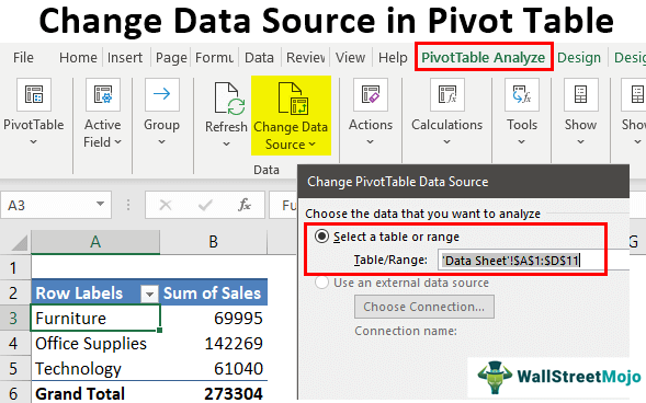 How To Change Pivot Table Data Range In Excel 2017 Bruin Blog