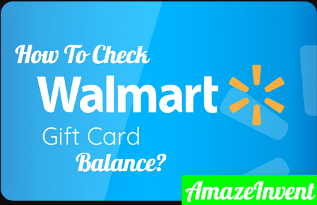 How To Check Walmart Gift Card Balance Getfreebiestoday