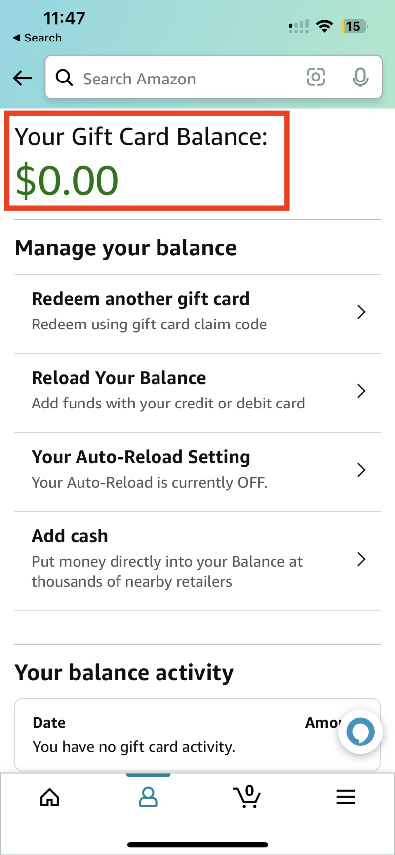 How To Check Your Amazon Gift Card Balance Mashable