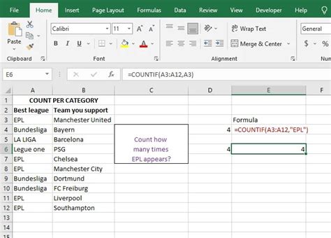 How To Count Per Category In Excel Excel Wizard