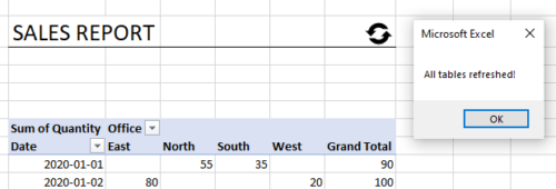 How To Create A Refresh All Button In Excel Easy Excel Com