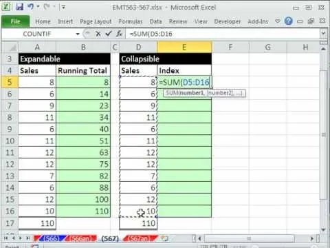 How To Create Collapsible And Expandable Cell Ranges In Excel Microsoft Office Wonderhowto