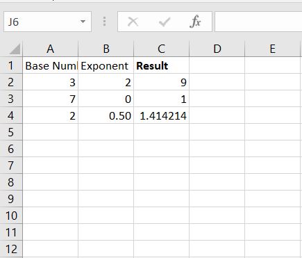 How To Do Exponents In Excel Spreadcheaters