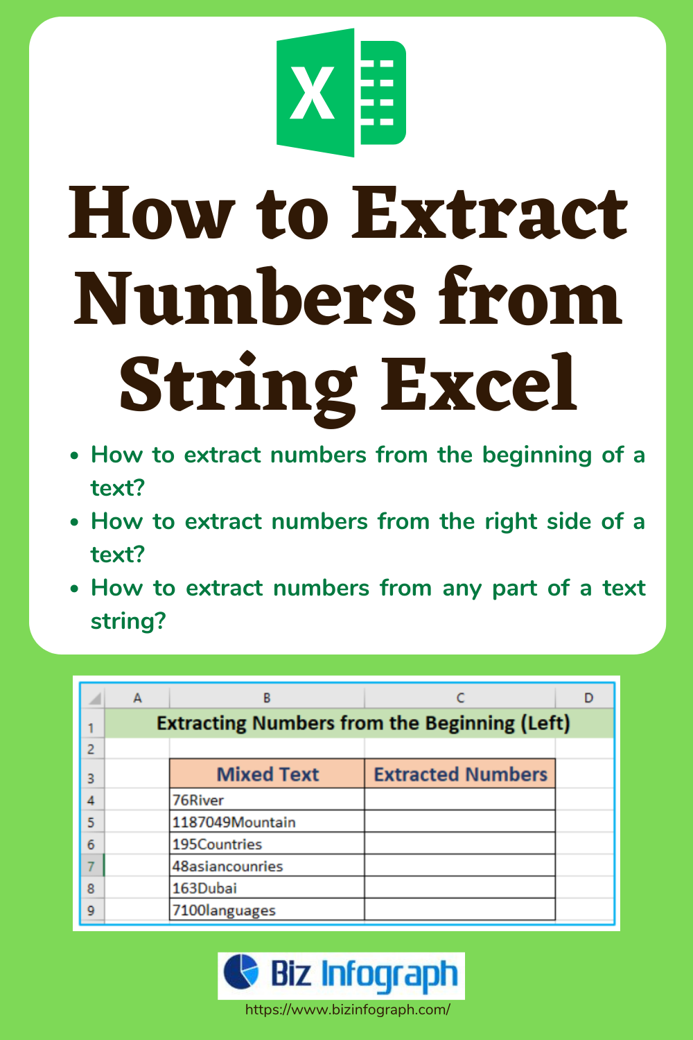 How To Extract Numbers From String Excel 3 Different Ways