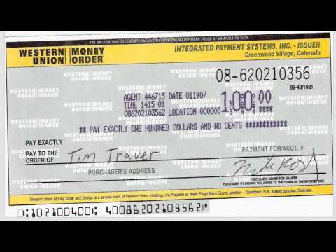 How To Fill Walmart Money Order Youtube