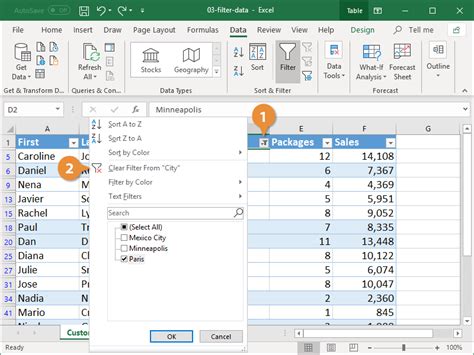 How To Filter In Excel Customguide