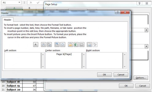 How To Insert Page Numbers In Excel