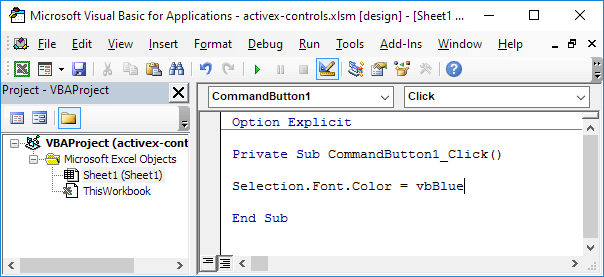 How To Involve Option Buttons Under Activex Controls In Calculation In