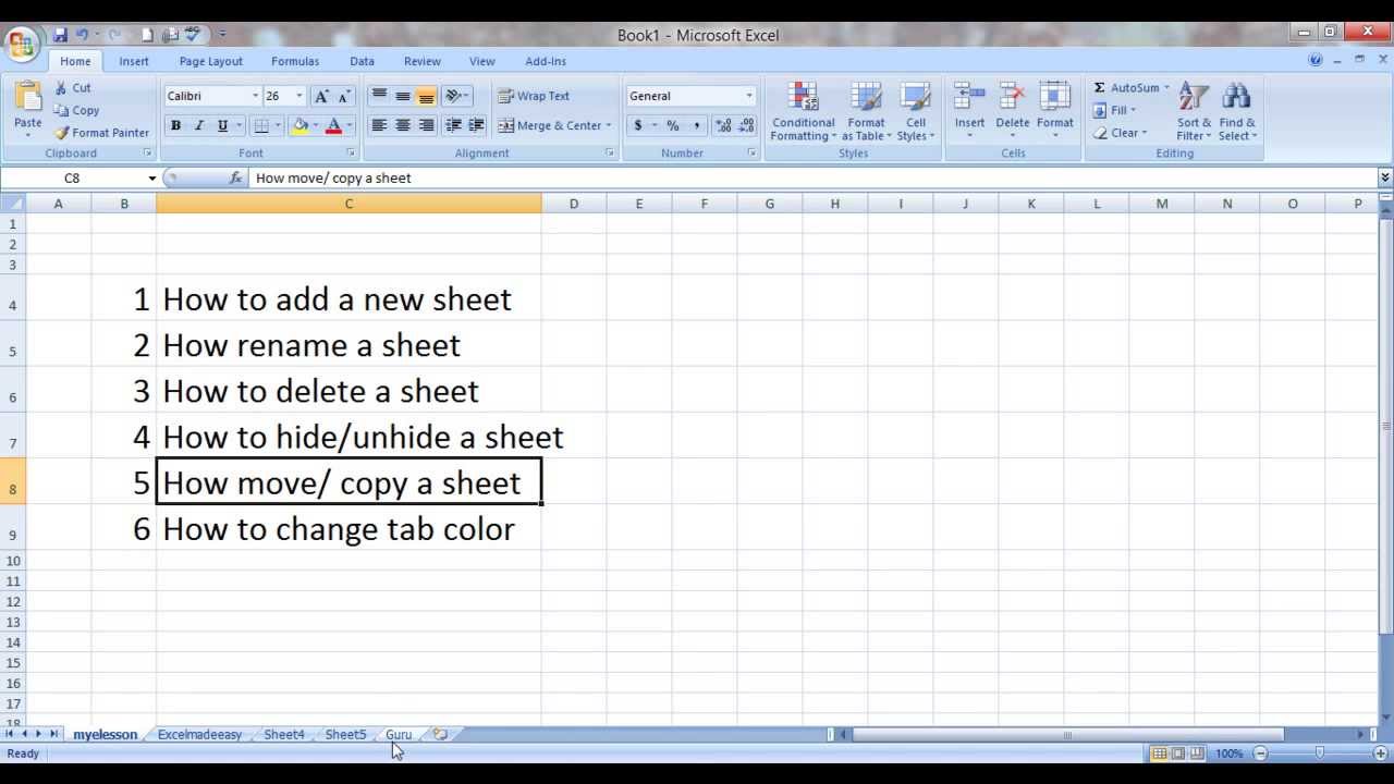 How To Learn Basic Excel Cousinyou14