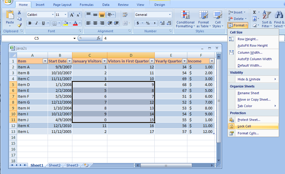 How To Lock And Unlock Certainspecific Cells In Excel Exceldemy