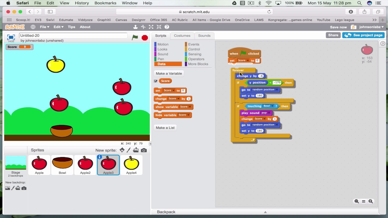 How To Make A Game In Scratch With Background Music Tutorial Youtube