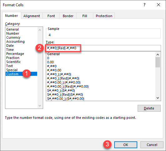 How To Make Negative Numbers Red In Excel Google Sheets Automate Excel