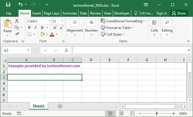 How To Merge Cells In Excel 2016 Youtube