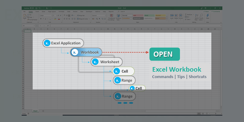 How To Open A File In Excel Existing New Excel Workbook