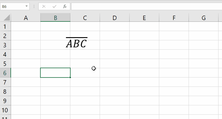 How To Overline Text In Excel 4 Easy Ways Exceldemy