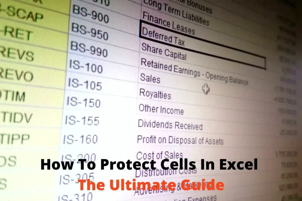 How To Protect Cells In Excel The Ultimate Guide The Productive Engineer