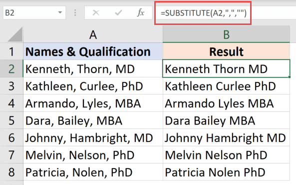 How To Remove Last First Character If It Is A Comma Or Certain Character In Excel