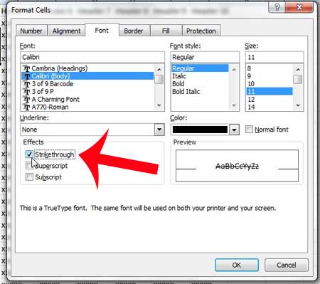 How To Remove Strikethrough In Excel 2010 Solve Your Tech