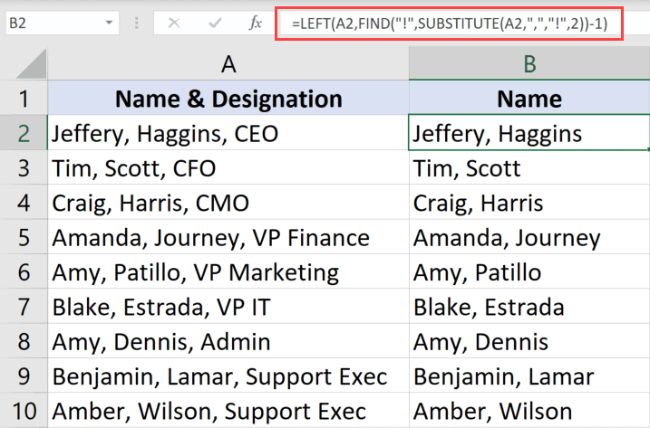 How To Remove Text Before Or After A Specific Character In Excel