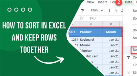 How To Sort In Excel And Keep Rows Together Earn Excel