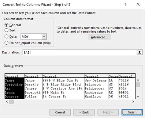 How To Split Addresses In Excel Maptive