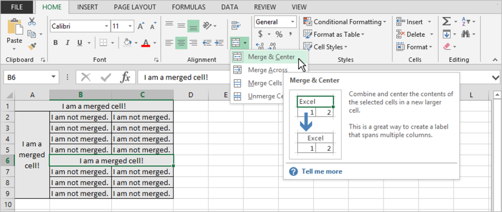 How To Split Or Merge Cells In Excel Bettercloud