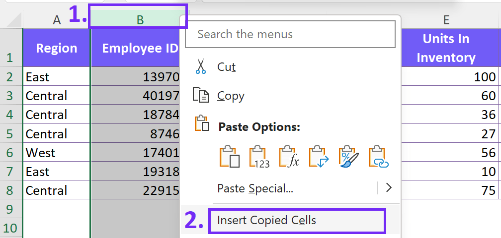 How To Swap Columns In Excel Ajelix