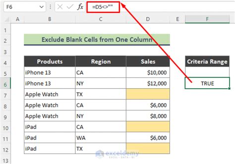 How To Use Advanced Filter To Exclude Blank Cells In Excel 3 Easy Tricks