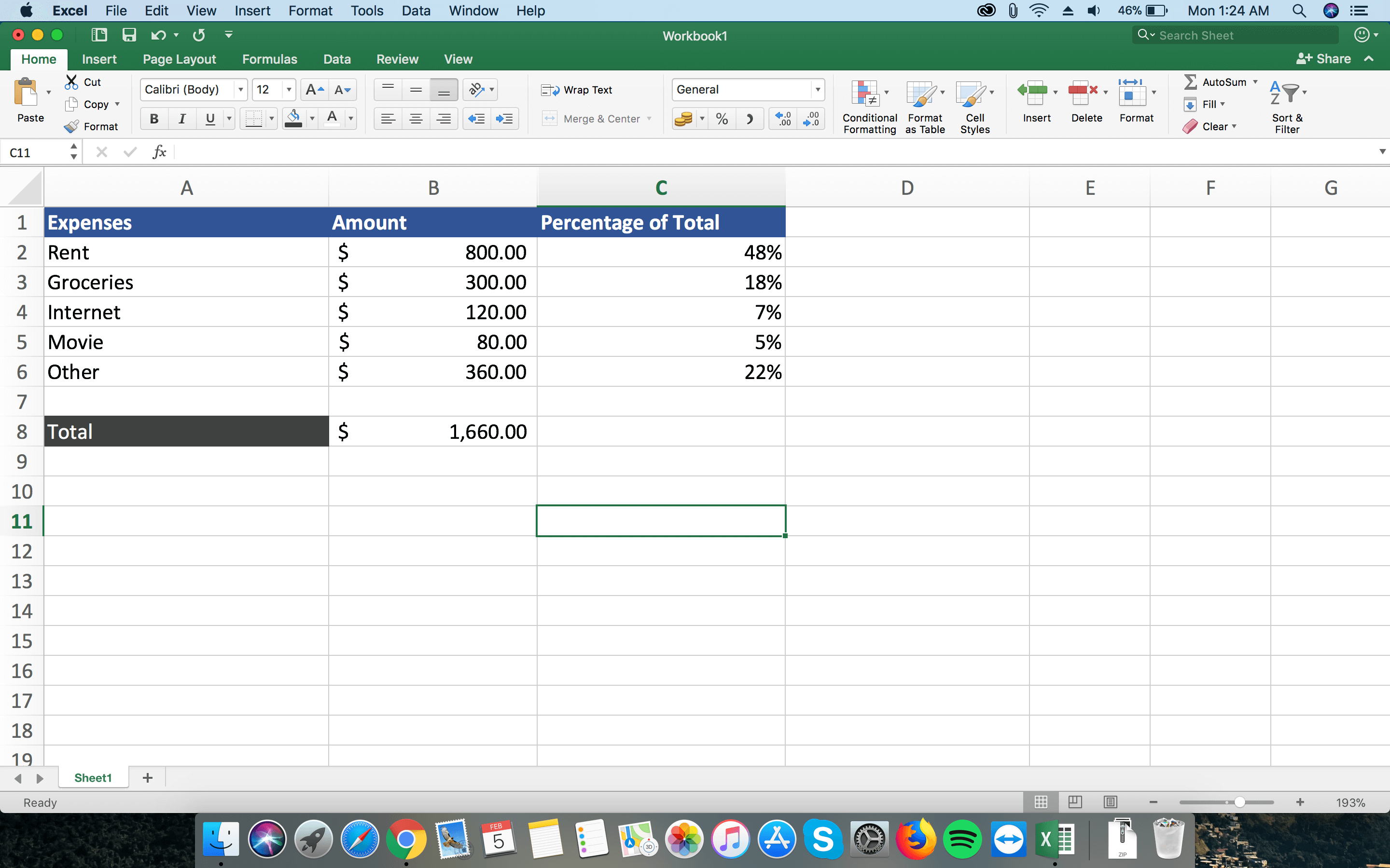 How To Use Percentage Formula In Excel Excel Percentage Formula