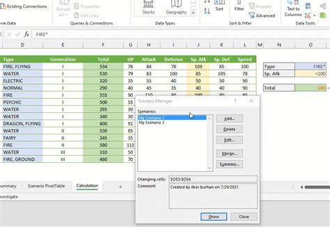 How To Use Scenario Manager In Excel With Examples Exceldemy