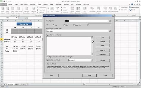 How To Use Solver Add In In Microsoft Excel How To Excel