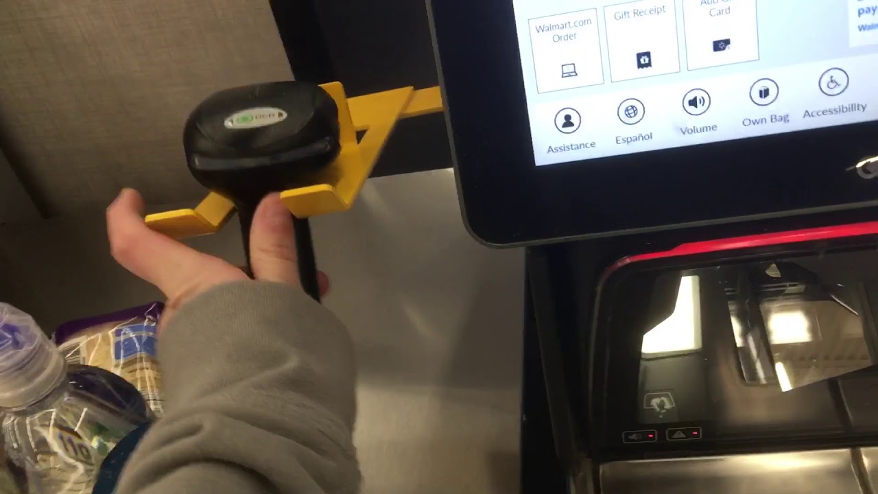 How To Use The Walmart Self Checkout Youtube