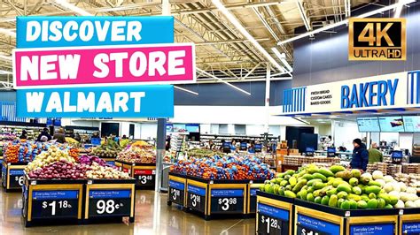 Inside The New Walmart Supercenter In New Jersey 4K Tour Youtube