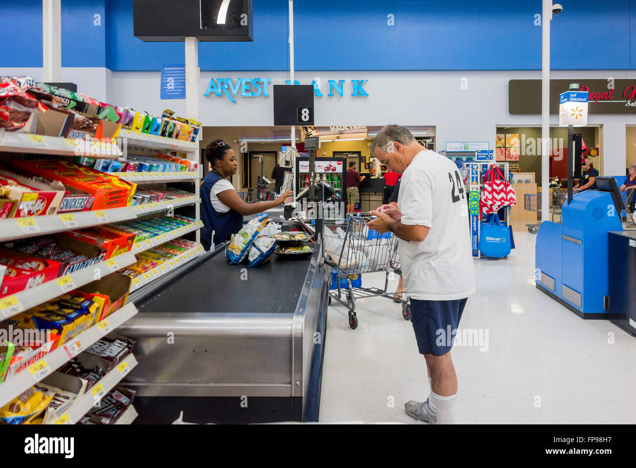 Inside Walmart Checkout