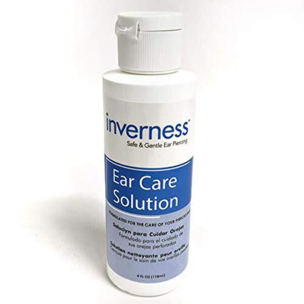 Inverness After Piercing Ear Care Solution 4 Oz 2 Pc Set Walmart Com