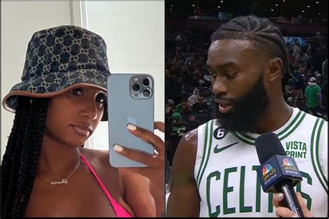 Jaylen Brown Amp 39 S 43 Year Old Gf Shares Swimsuit Video