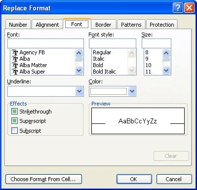 Making All Occurrences Bold Microsoft Excel