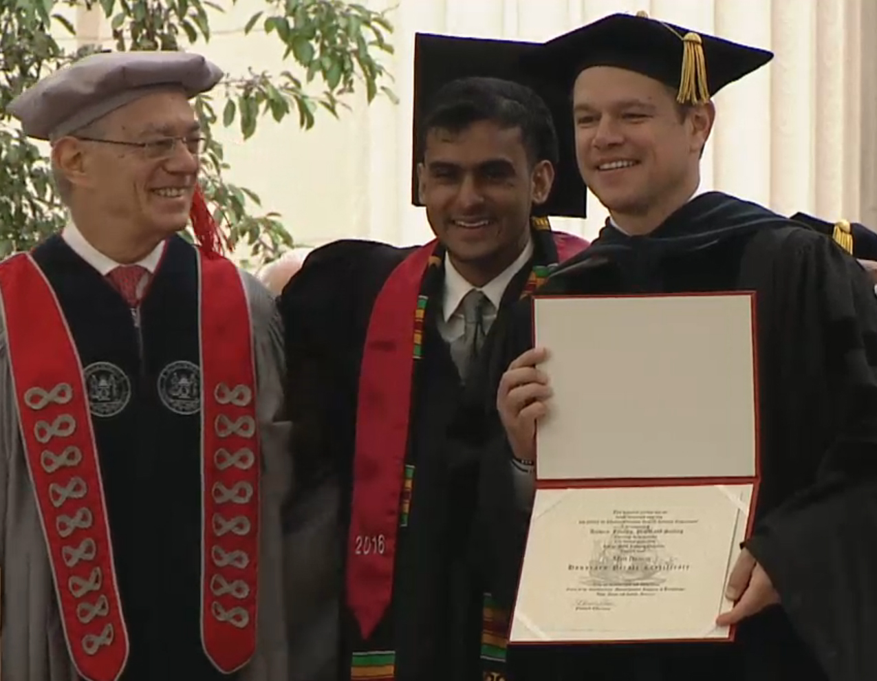 Matt Damon Ngozi Okonjo Iweala Bring It To Mit Alum Mit Edu