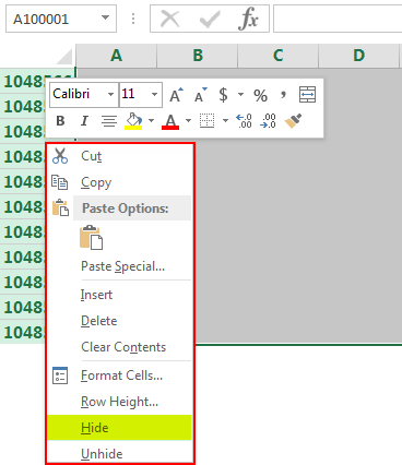 Maximum Number Of Rows In Excel Limit Maximum No Of Rows