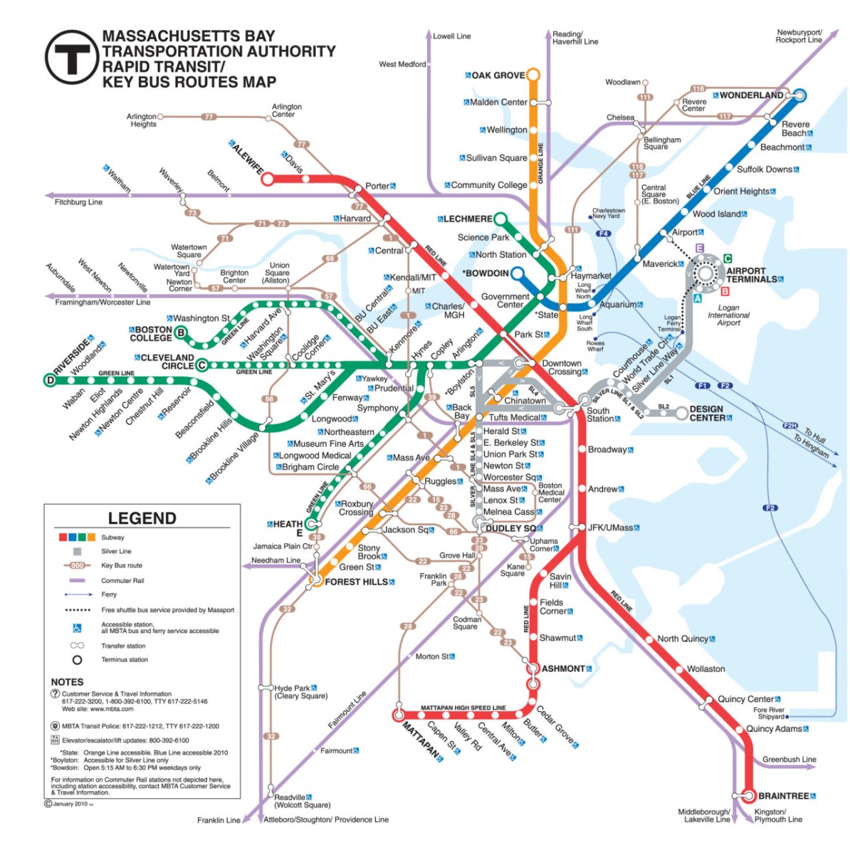 Mbta Map Contest Miles In Transit