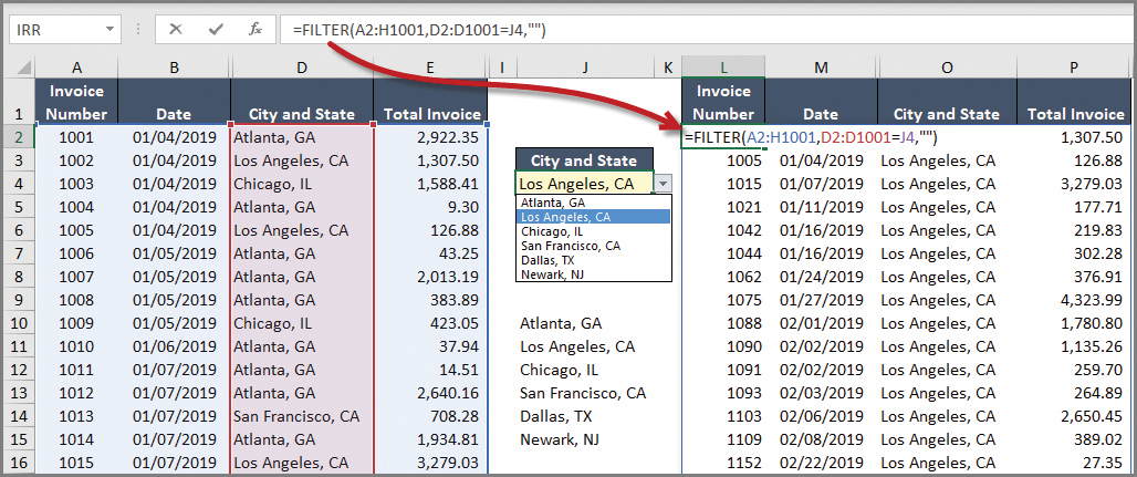 Microsoft Excel A Dynamic New Way To Sort Data Arrays Journal Of Accountancy