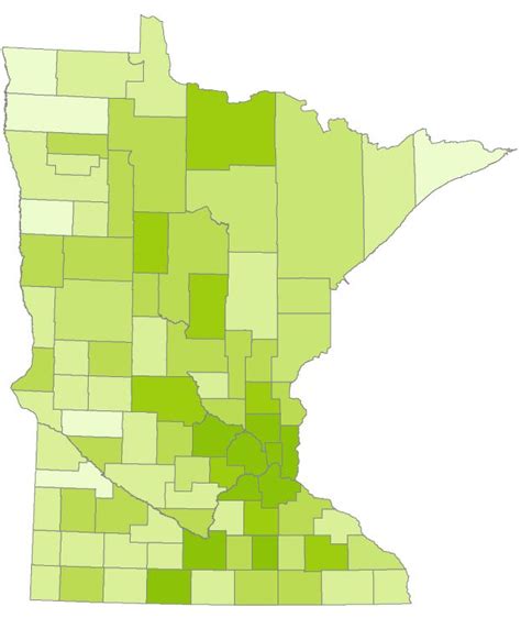 Minnesota Secretary Of State 2020 Election Statistics Maps