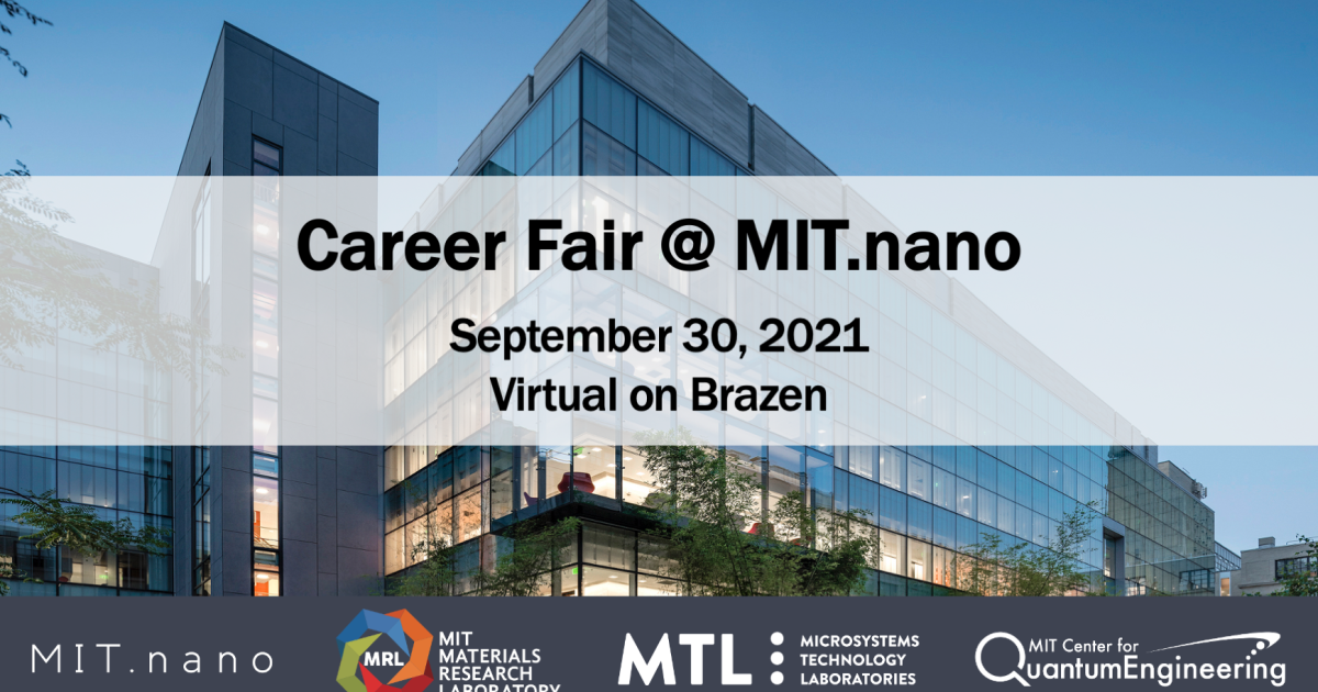 Mit Nano Amp Mtl Career Fair Mit Events