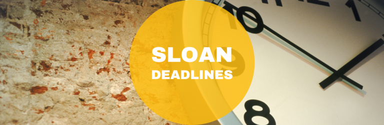 Mit Sloan Mba Deadlines For 2023 2024