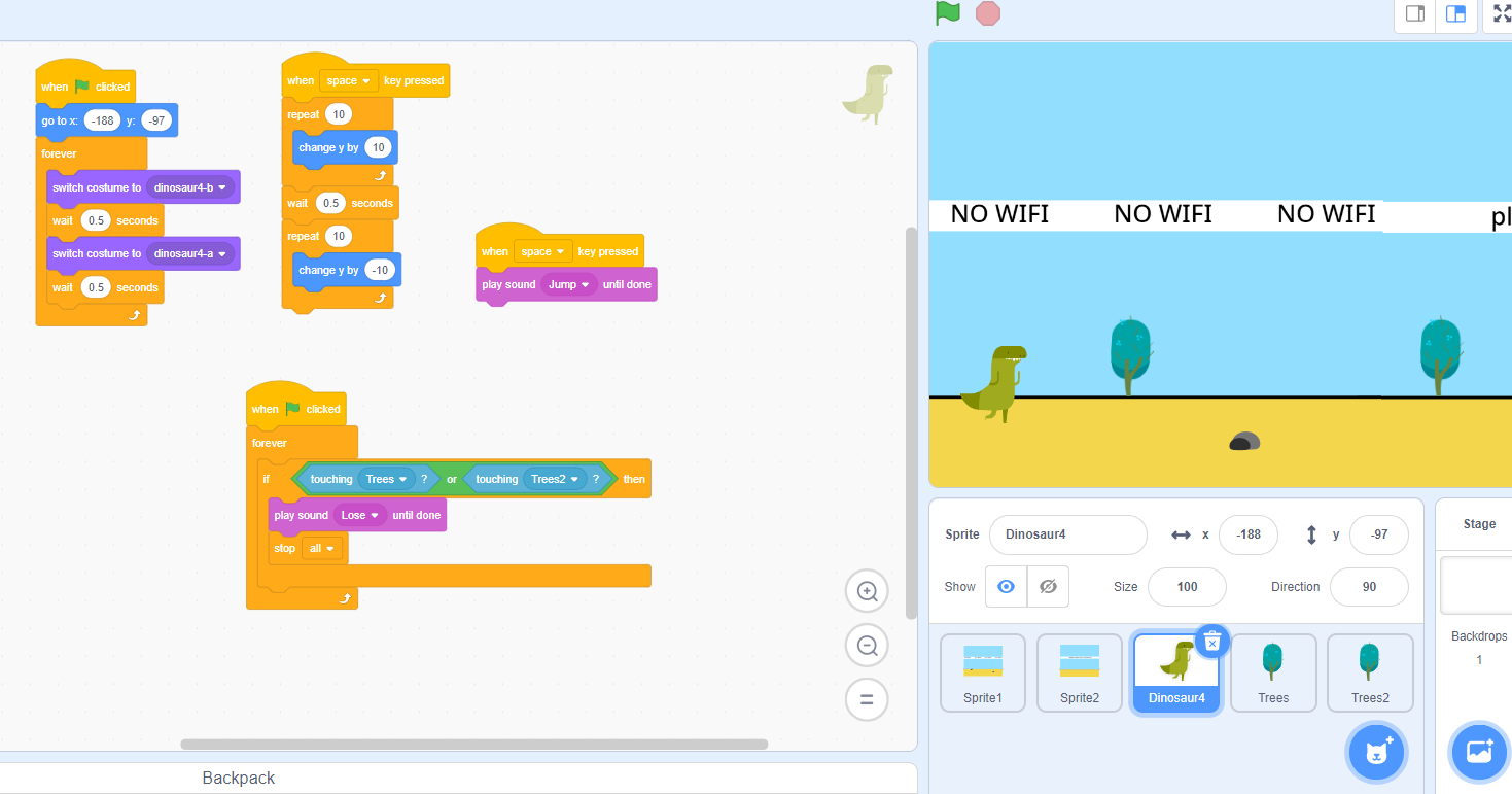 Moving Background Game Scratch Teacher S Notes